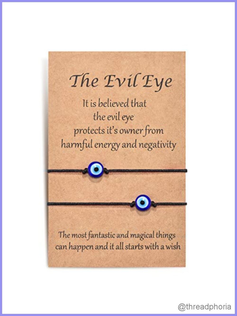 Handmade Evil Eye Bracelets Set - Red String Kabbalah Protection Amulet Luck